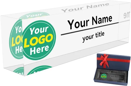 Placa de nombre personalizada para escritorio MXZLBY | Regalos para oficina | Decoraciones de oficina para el trabajo | Personaliza tus placas de