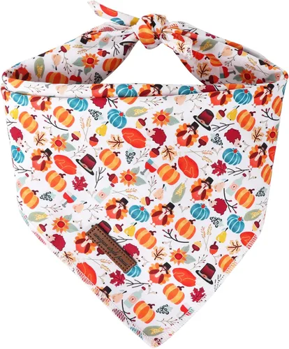 Miniatura 20 de Collar de perro de algodón con lazo floral a cuadros de Unique Style Paws, collar de perro colorido con lazo para perros pequeños, medianos y Plaid