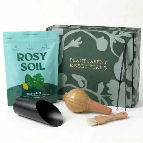 Miniatura 10 de Rosy Soil Alimento vegetal – Fertilizante microbialmente activo para plantas de interior, hierbas y flores – Biochar, algas, fundición de gusanos