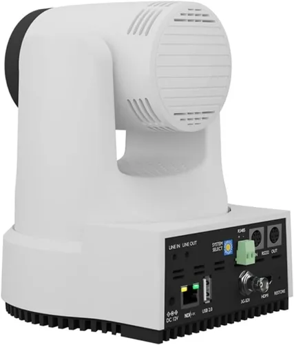 Miniatura 6 de PTZOptics Move 4K 20x Cámara PTZ de seguimiento automático con luz Tally integrada, reducción de ruido 3D y modos avanzados de balance de blancos