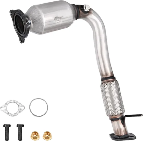 Miniatura 37 de Nilight - Convertidor catalítico de entrada/salida de 2 pulgadas con escudo térmico, catalizador universal de 2 pulgadas para Chevrolet Chevy Dodge