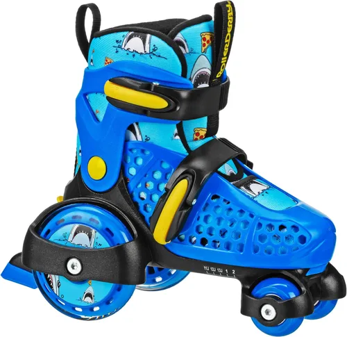 Miniatura 8 de Patines Fun Roll para Principiantes de Roller Derby, Talla Ajustable, Patines para Niños, Niños Pequeños, Niños y Niñas Helado