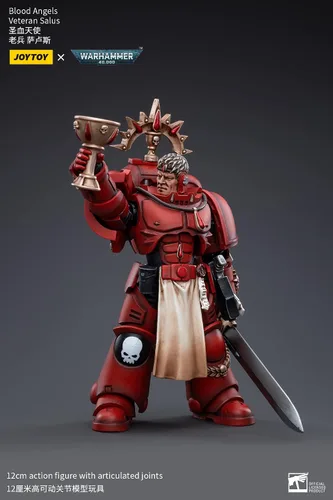 Miniatura 4 de JOYTOY 1/18 Warhammer 40,000 Ángeles de Sangre Salus Veterano