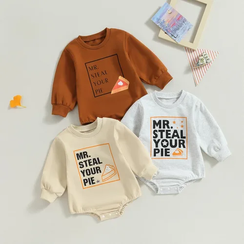 Miniatura 22 de Ropa de Halloween para bebé niña, sudadera con estampado de calabaza, mameluco de burbujas, lindo traje de Acción de Gracias de otoño