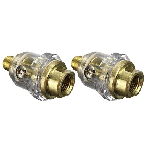 Miniatura 7 de 6 unids a línea de acceso práctico FRL Mini en- Lubricador Aplicaciones Sistema Compresor Aire engrasador de pulgadas en línea para Bsp hembra