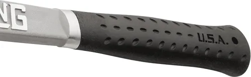 Miniatura 4 de Estwing AL-PRO - Martillo de carpintero de aluminio, 397 g, con garra recta para arrancar, boca fresada y mango reductor de impactos, color negro