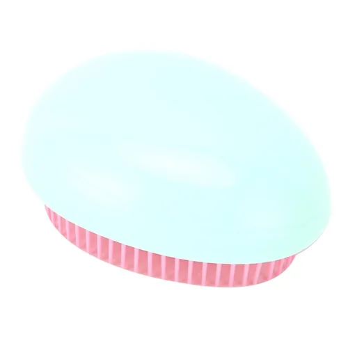 Miniatura 5 de Peine de cepillo en forma de huevo, cepillo desenredante, fácil de peinar el cuero cabelludo masaje para aliviar la fatiga champú masaje peinado