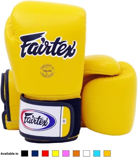 Miniatura 32 de Fairtex BGV1 guantes de entrenamiento de Muay Thai para hombres, mujeres, niños Calidad premium, ligeros y absorbentes de impacto, guantes