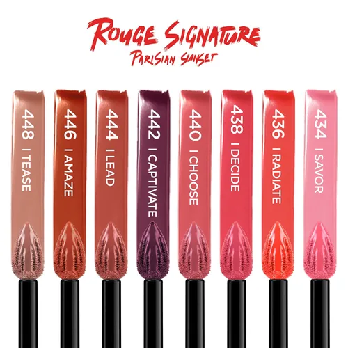 Miniatura 3 de L'Oréal Paris Makeup Rouge Signature Parisian Sunset Collection, I Amaze