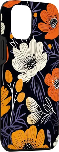Miniatura 3 de Funda para iPhone 14 Cute Autumn Flower Fall Pumpkin Case