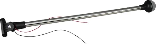 Miniatura 5 de Pactrade Marine SS 25 pulgadas LED RV ajustable plegable todo redondo 360 grados poste de popa luz de anclaje luz de anclaje para pontón, barco