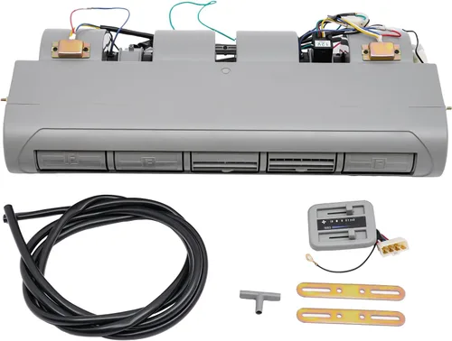 Miniatura 13 de Ensamble de evaporador de aire acondicionado A/C, enfriamiento por calor del evaporador, 258 CFM 3 velocidades 8A 80W 12V Ensamble de calentador