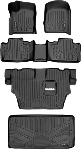 Miniatura 10 de MAXLINER Alfombrillas de tercera fila para Dodge Durango 2011-2012