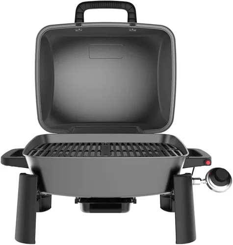 Miniatura 2 de Nexgrill Parrilla de gas propano portátil de 1 quemador con tapa, encendido piezoeléctrico, 10,000 BTU, 183 pulgadas cuadradas, parrilla de mesa