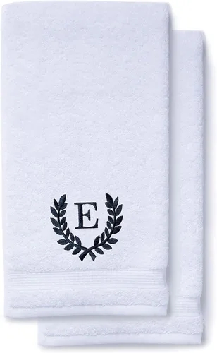 Miniatura 96 de Toallas de mano decorativas y con monograma para baño, cocina, maquillaje Regalo personalizado para boda-nupcial Toalla turca de lujo
