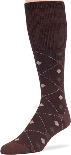 Miniatura 41 de 7BIGSTARS KINGDOM Calcetines de algodón para hombre, diabéticos, no vinculantes, paquete de 5 unidades, talla L/XL, Azul mezclilla, verde oliva