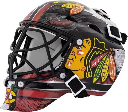 Miniatura 11 de Franklin Sports mini máscara para portero con logo de la NHL