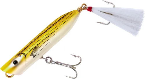 Miniatura 21 de Creek Chub Striper Strike - Señuelo de pesca de fundición larga de hundimiento lento, grado de agua salada Silver Flash