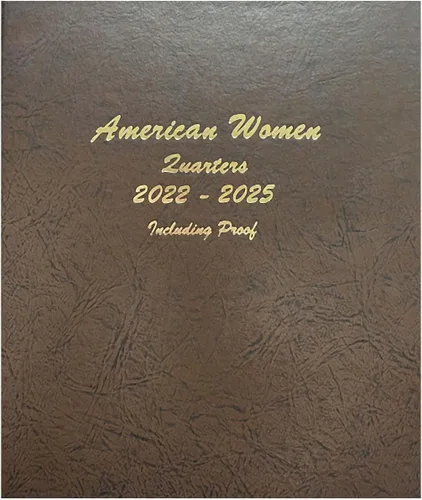 Miniatura 2 de Dansco Álbum de monedas de cuarto de mujer estadounidense 2022-2025 con prueba #8141 incluyendo funda