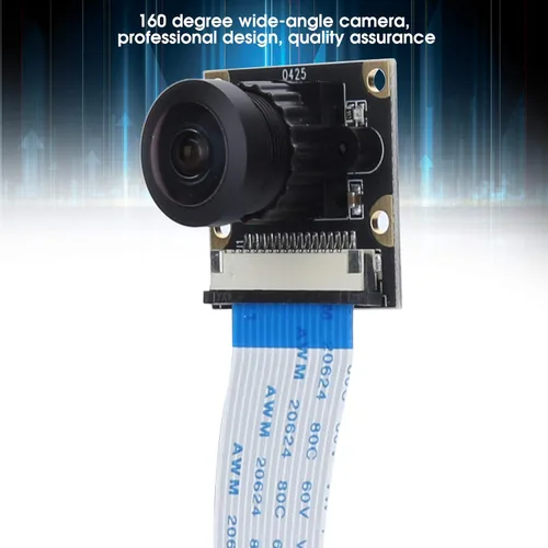 Miniatura 5 de Módulo de cámara de gran angular de 8MP 160 grados para accesorios de componentes IMX219 (negro)
