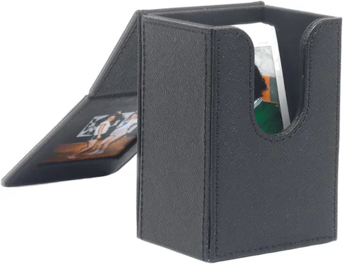 Miniatura 3 de Orga'Neat Estuche de Almacenamiento Portafotos para Película Fujifilm Instax Mini 12/11/90/40/9/8/7/7+/EVO, Portafotos de Cuero PU con Bolsillo Negro
