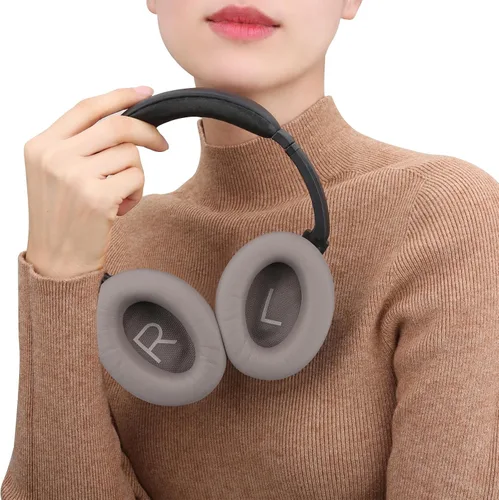 Miniatura 46 de Almohadillas para los oídos para Bose QuietComfort 45 QC45 QC35 ii QC35, cojines de cuero de piel de cordero para auriculares profesionales, QC45