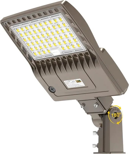 Luces LED de estacionamiento de 480 V 150 W 21000 LM LED Shoebox Pole Lights Fixture 400W HID/HPS Reemplazo 5000K IP65 AC 277-480V UL Listado