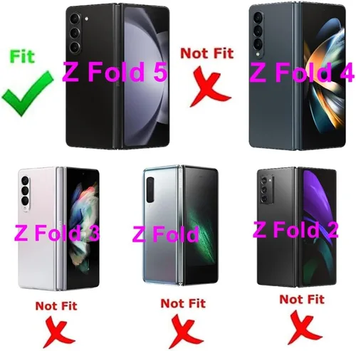 Miniatura 3 de Z Fold5 2023 - Bandeja de tarjeta SIM para Samsung Galaxy Z Fold 5 5G SM-F946U F946/F946U1 versión de EE. UU. (Phantom Black)