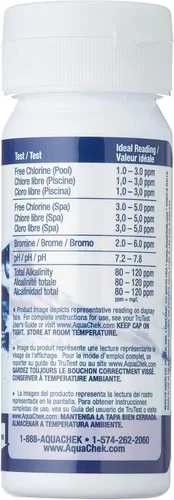 Miniatura 2 de AquaChek TruTest, tiras para prueba (50 unidades), Blanco