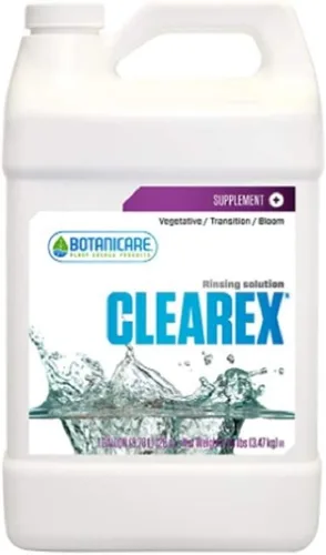 Miniatura 2 de Botanicare Clearex, Solución de enjuague para plantas hidropónicas y en maceta, 1 gal.