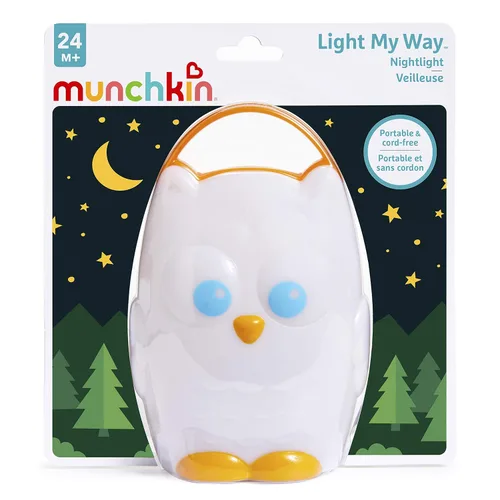 Miniatura 4 de Munchkin® Light My Way™ Luz nocturna LED para niños y niñas, diseño de búho