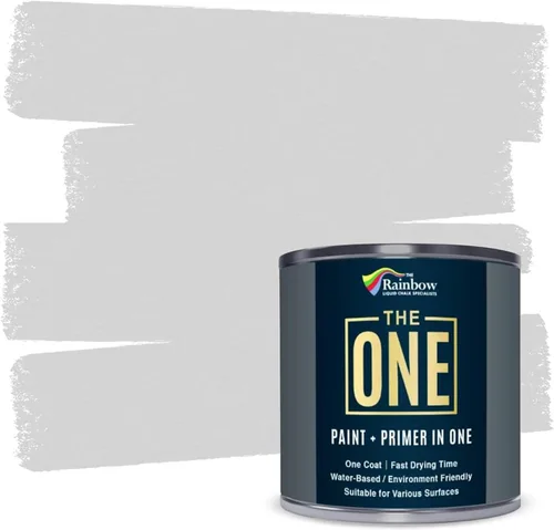 Miniatura 10 de THE ONE Pintura e imprimación todo en uno, negro mate, 8.5 onzas líquidas/250ml, fórmula de 1 capa, decoración fácil de interiores y exteriores