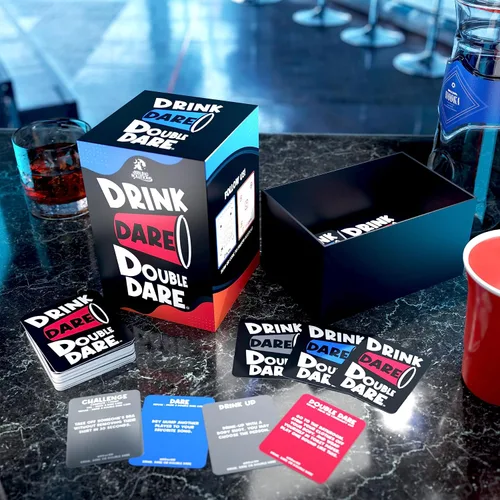 Miniatura 7 de Drink, Dare, Double Dare - Los mejores juegos de fiesta y familia para divertidas travesuras, desafíos atrevidos y doble diversión