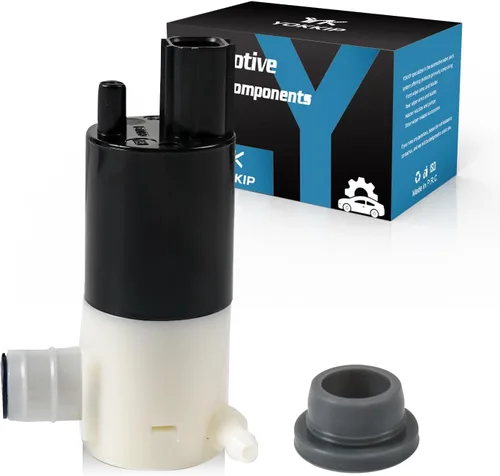Miniatura 9 de Reemplazo de la bomba de lavado de parabrisas para Honda 02-06 CR-V, 84-11 Civic, bomba de líquido de arandela con ojal reemplaza OEM: 86611-AA010