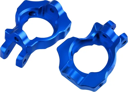 Miniatura 6 de Juego de husillo delantero y portador de aluminio para 1/10 Losi Tenacity Todo: Nudillos de dirección y concentradores C para actualizaciones Azul