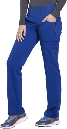 Miniatura 7 de Cherokee - Ropa quirúrgica iFlex CK002 para mujer, tiro medio, pierna recta, sin cierre