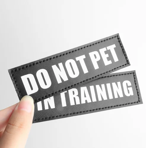 Miniatura 8 de WINSEE Parches reflectantes para perros de servicio para arnés de perro de servicio