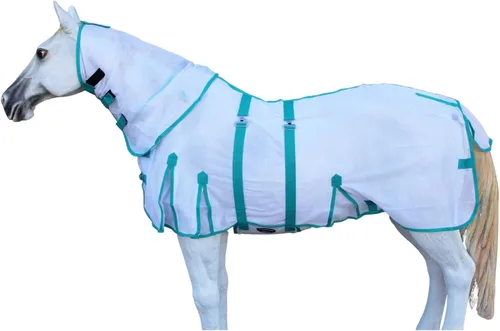 Miniatura 16 de CHALLENGER 60" Caballo Luz Verano Primavera Flujo de Aire Malla Cuello 73152