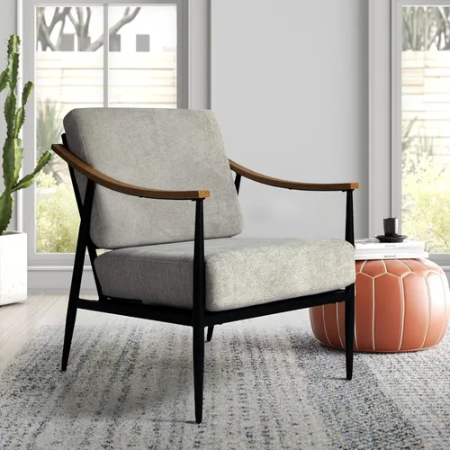 RNKSFX Silla decorativa moderna para sala de estar, dormitorio, sillón de mediados de siglo, silla tapizada para oficina, cómoda silla de espera con