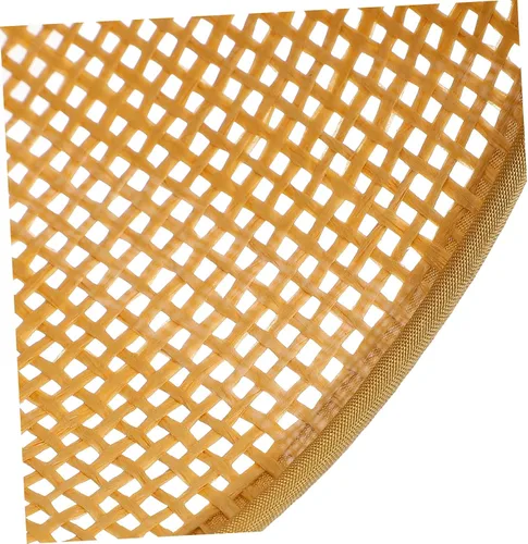 Miniatura 8 de Pantalla de lámpara tejida de ratán para lámparas de mesa, diseño de tambor rústico, cubierta de luz única para sala de estar, dormitorio