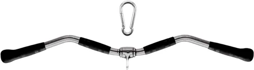 Yes4All Neutral Paddle Grip LAT Pull Down Bar, Range of Motion Spreader Handle Cable Attachments