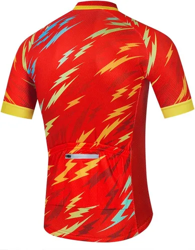 Miniatura 3 de Uriah - Camiseta de ciclismo para hombre, manga corta, reflectante