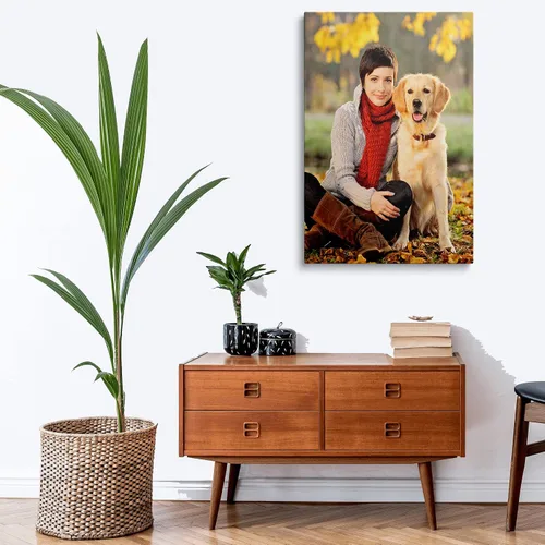 Miniatura 4 de Chexin Impresiones en lienzo personalizadas con tus fotos, marco, pósteres de arte de pared para estética, sala de estar, boda, bebé, mascota