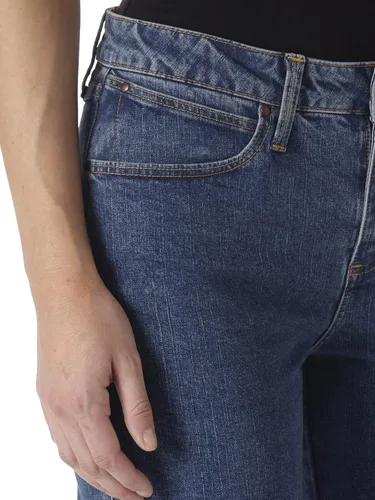 Miniatura 4 de Wrangler Jeans elásticos de tiro alto y corte vaquero para mujer