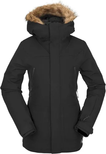 Miniatura 2 de Volcom Chaqueta con capucha para mujer, con aislamiento térmico para snowboard, esquí e invierno