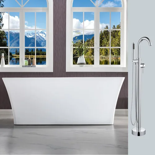 Miniatura 18 de WOODBRIDGE BTA1509-MB-Drain &O+ F0006MBRD BAÑERA, NEGRO MATE Mate negro
