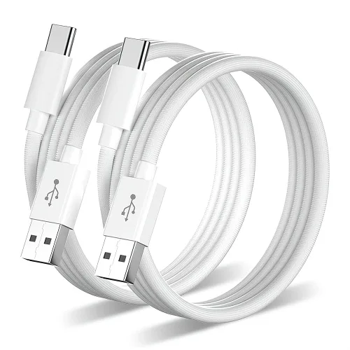 Miniatura 10 de [Paquete de 2 unidades de 1 m Certificado MFi] Cable USB C tejido CarPlay para cargador Apple iPhone 17 Pro Max, cable USB A a USB-C duradero