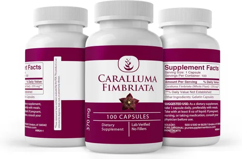 Miniatura 4 de PURE ORIGINAL INGREDIENTS Caralluma Fimbriata, (100 cápsulas) siempre puro, sin aditivos ni rellenos, verificado por laboratorio