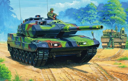 Miniatura 2 de Hobby Boss Leopard 2 A6EX - Kit de construcción para modelo de vehículo