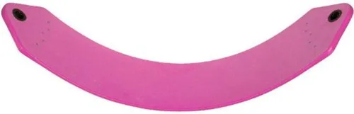 Juego de columpio residencial en forma de cinturón, color rosa con pegatina con logotipo de SSS